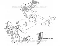 RACK ANTERIORE   PARAURTI MONTAGGIO