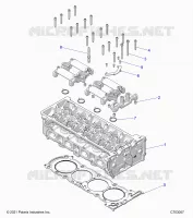 ENGINE, TESTA CILINDRO