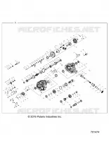 DRIVE TRAIN, PRINCIPALE SCATOLA INGRANAGGI INTERNALS