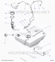 SISTEMA DI ALIMENTAZIONE CARBURANTE, FUEL TANK