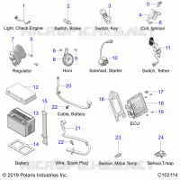 ELETTRICO, COMPONENTS