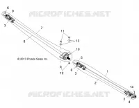 TRASMISSIONE, FRONT AND REAR PROP ALBERO