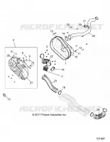 DRIVE TRAIN, COPERCHIO FRIZIONE AND DUCTING