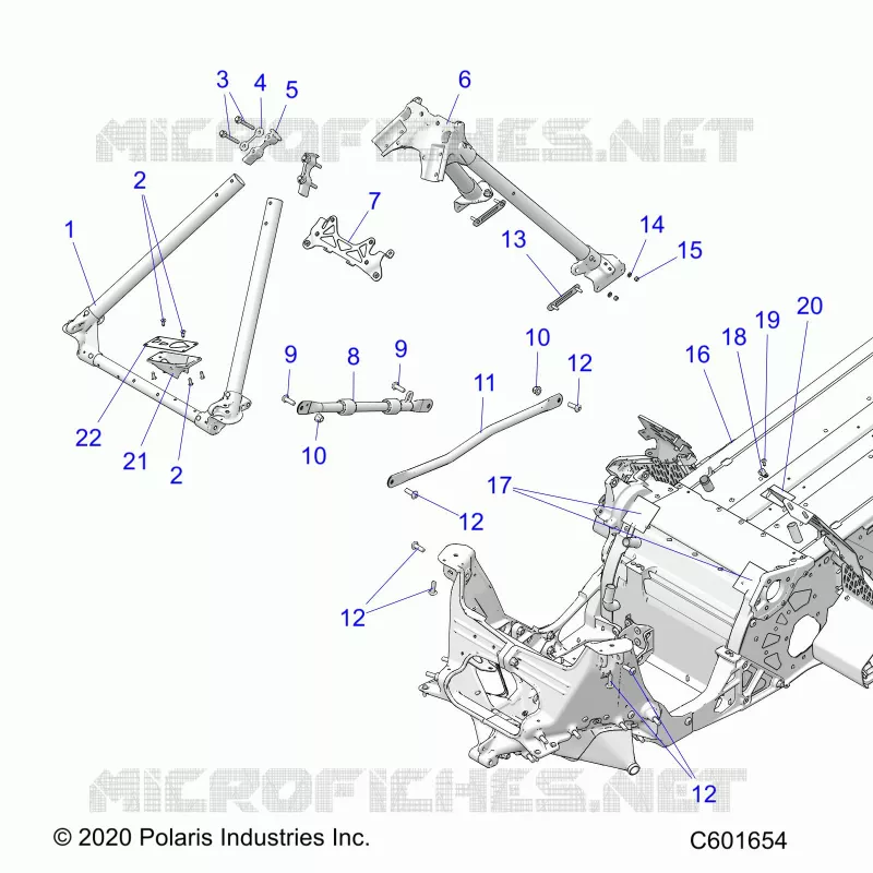 TELAIO, TELAIO ASM. AND OVER STRUCTURE