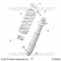 SOSPENSIONE POSTERIORE SHOCK MOUNTING
