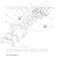 FRENO POSTERIORE CALIPER