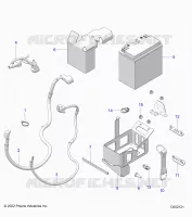 ELETTRICO, BATTERY/BOX AND CABLES