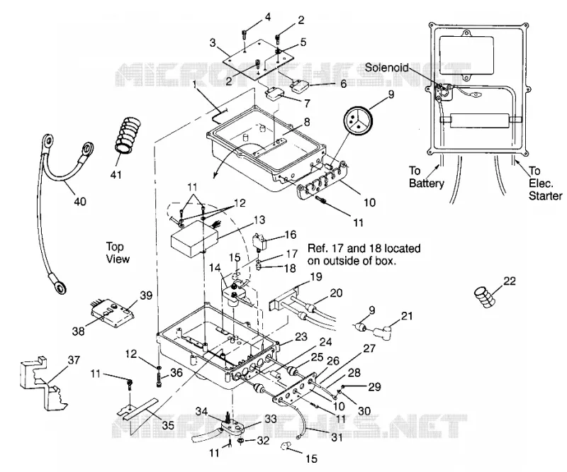 BOX ELETTRICO SL 700 B974071, Intl. SL 700 I974071, SL 700 Deluxe B974072 (4940874087B013)