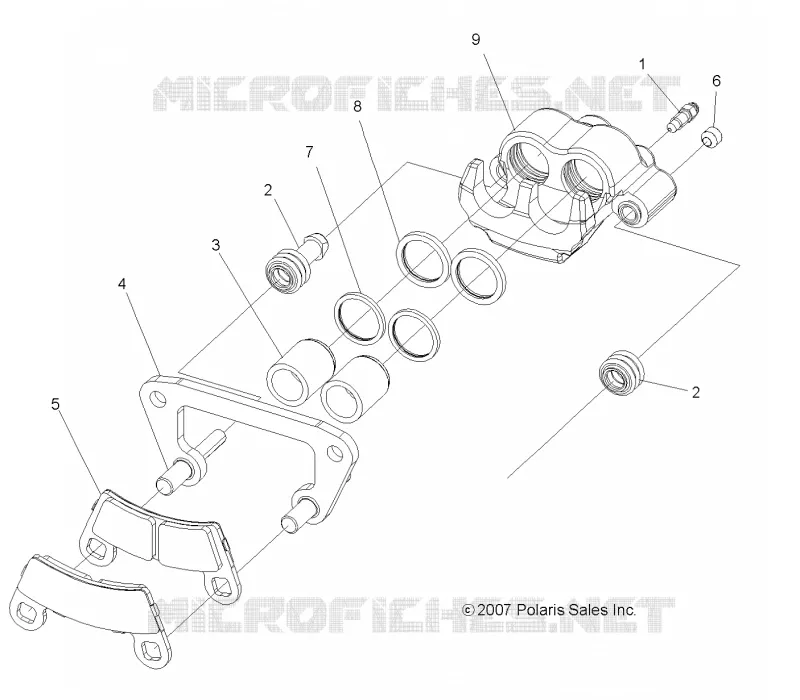 FRENO ANTERIORE CALIPER