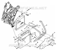 PARAURTI ANTERIORE   SCUDI Sport 400L W98BA38C (4947234723A007)