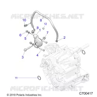 DRIVE TRAIN, MAIN SCATOLA INGRANAGGI MONTAGGIO