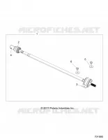 DRIVE TRAIN, FRONT PROP ALBERO