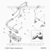 SISTEMA DI ALIMENTAZIONE CARBURANTE, RAIL, LINES AND THROTTLE BODY