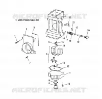 MOTORE, CARBURATORE, LOWER