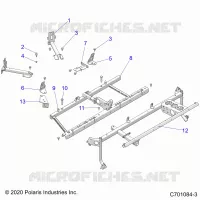 CHASSIS, MAIN TELAIO MOUNTS
