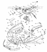 NOSEPAN   CONSOLE ASSEMBLY LITE/0933433,STARLITE/0933427 AND  LITE DELUXE (4922972297003A)