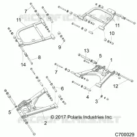 SOSPENSIONE POSTERIORE CONTROL ARMS