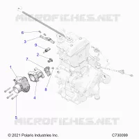ENGINE, CORPO FARFALLATO AND FUEL RAIL
