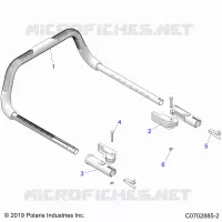 BODY, PASSEGGERO GRAB BAR