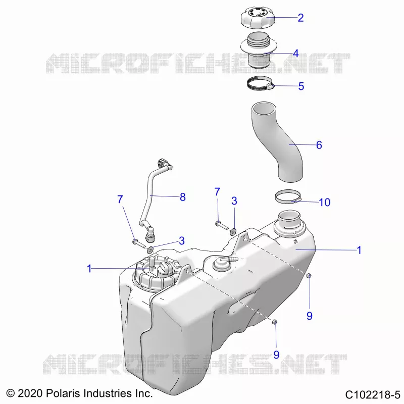 SISTEMA DI ALIMENTAZIONE CARBURANTE, FUEL TANK