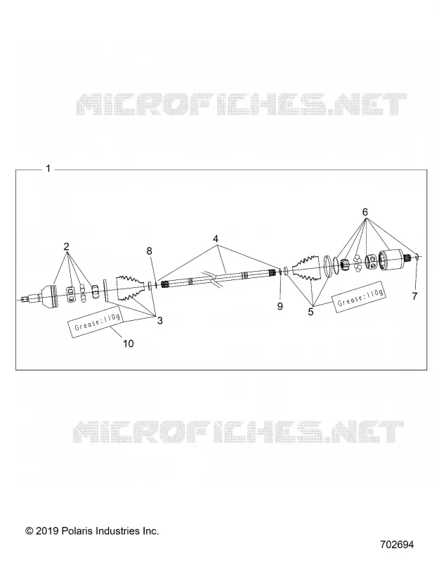 TRASMISSIONE, HALF SHAFT, FRONT