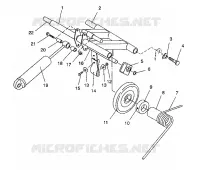 POSTERIORE COPPIA ARM TRAIL/0930761 AND  TRAIL DELUXE/0930243 (4923222322024A)