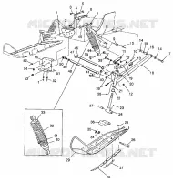 SOSPENSIONI ANTERIORI and SCIARE XLT CLASSIC 0983857 (4942264226A013)