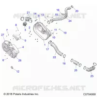 TRASMISSIONE, CLUTCH COVER AND DUCTING