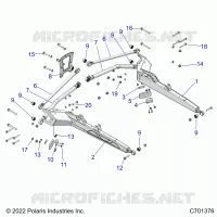 SOSPENSIONE POSTERIORE CONTROL ARMS