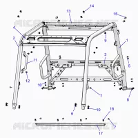 CHASSIS, CAB TELAIO