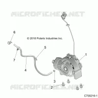 TRASMISSIONE, FRONT GEARCASE MOUNTING