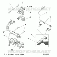 SISTEMA DI ALIMENTAZIONE CARBURANTE, RAIL, LINES AND THROTTLE BODY