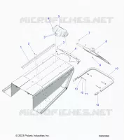 PARAURTI, REAR, SNOWFLAP AND TAILLIGHT COVER