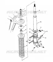 PAVONEGGIARSI MONTAGGIO  2X4 300 W957530 (4930053005B002)