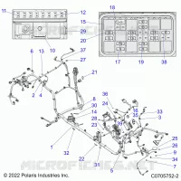 ELETTRICO, WIRE HARNESS, CHASSIS