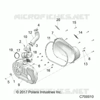 TRASMISSIONE, CLUTCH COVER AND DUCTING