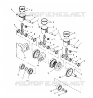 PISTONEEE   ALBERO MOTORE XLT/0930767,XLT SP/0930667    XLT SKS/0930567 (4923012301035A)