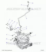 TRASMISSIONE, MAIN GEARCASE MOUNTING