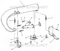 IMPIANTO DI SCARICO 440 XCR 0941760 (4925182518026A)