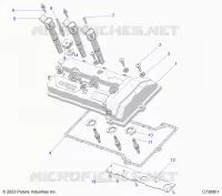 ENGINE, VALVOLA COPERTURA &amp; SPARK PLUGS