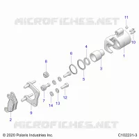 BRAKES, BRAKE PINZA FRENO POSTERIORE