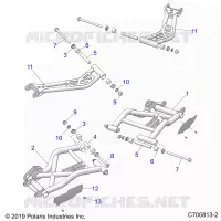 SOSPENSIONE POSTERIORE CONTROL ARMS
