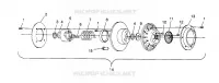 FRIZIONE DRIVEN XLT RMK 0960956, XLT SKS 0960556 and EUROPEAN XLT SKS E960556 (4931813181C004)