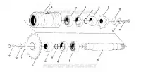 CENTRO TIGHTENER ASSEMBLY P/N 1380023 250 4x4 / W928127 (4922872287B001)