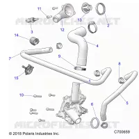 MOTORE, WATERPUMP AND BYPASS