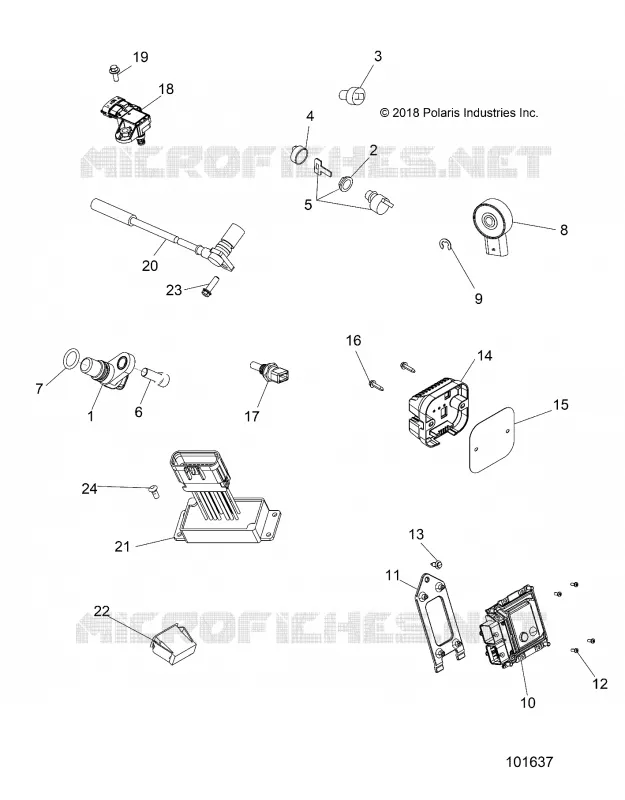 INTERRUTTORI, SENSORS AND ECM