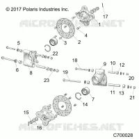 SUSPENSION, PORTAPACCHI POSTERIORE
