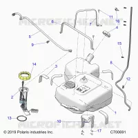 SISTEMA DI ALIMENTAZIONE CARBURANTES, FUEL TANK