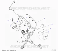 ELETTRICO, WIRE HARNESS, ENGINE