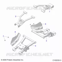 SOSPENSIONE POSTERIORE CONTROL ARMS